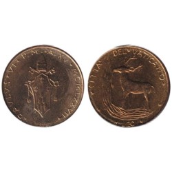 VATICAN - Numiscover Coins of all Nations - KM120 - 20 lire 1977