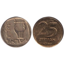 ISRAEL - Numiscover Coins of all Nations - KM27 - 25 agorot 1978