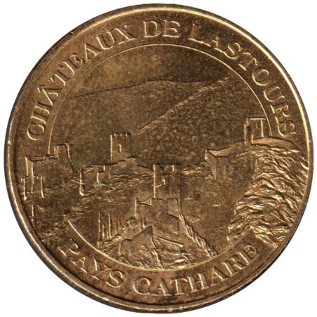 11-0609 - Châteaux de Lastours - Vue d'ensemble - 2007