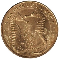 50-0520 - Cité de la Mer - hippocampes - Face cerclée - 2007