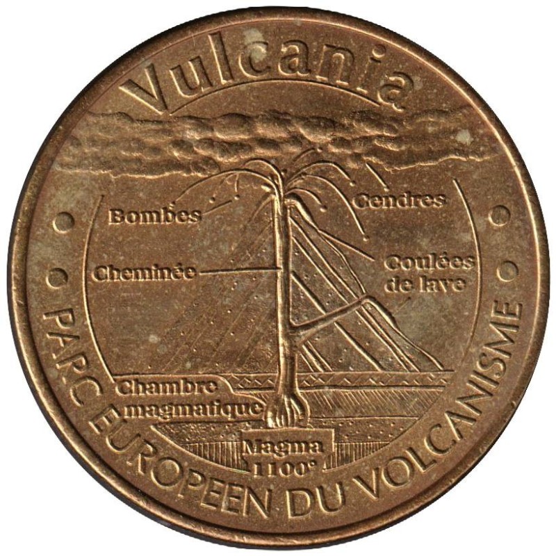 63-0190 - Vulcania - Volcan en coupe - 2004