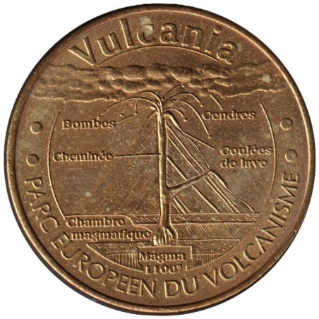 63-0190 - Vulcania - Volcan en coupe - 2004