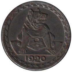 ALLEMAGNE - AACHEN - 1.8 - Monnaie de nécessité - 25 pfennig 1920