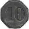 ALLEMAGNE - AMBERG - GEBRÜDER BAUMANN - Monnaie de nécessité - 10 pfennig