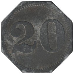 ALLEMAGNE - AMBERG - GEBRÜDER BAUMANN - Monnaie de nécessité - 20 pfennig