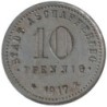 ALLEMAGNE - ASCHAFFENBURG - 23.2B - Monnaie de nécessité - 10 pfennig 1917