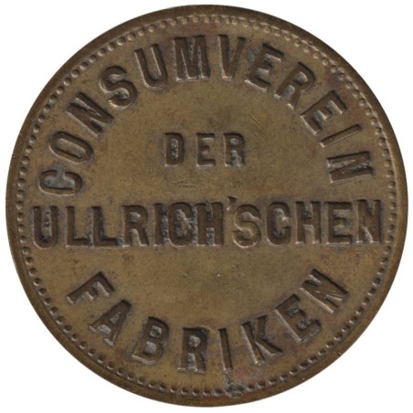 ALLEMAGNE - ANNWEILER - ULLRICH'SCHEN FABRIKEN - 5 pfennig