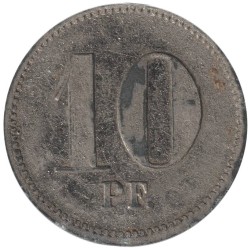 ALLEMAGNE - ANNWEILER - ULLRICH'SCHEN FABRIKEN - 10 pfennig