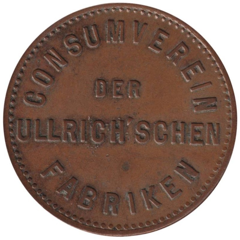 ALLEMAGNE - ANNWEILER - ULLRICH'SCHEN FABRIKEN - 20 pfennig