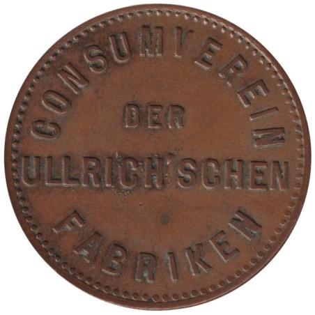 ALLEMAGNE - ANNWEILER - ULLRICH'SCHEN FABRIKEN - 20 pfennig