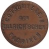 ALLEMAGNE - ANNWEILER - ULLRICH'SCHEN FABRIKEN - 20 pfennig