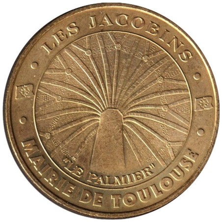 31-0098 - Les Jacobins - Toulouse - Le palmier - 2001