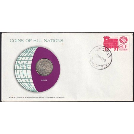MEXIQUE - Numiscover Coins of all Nations - KM452 - 50 centavos 1979
