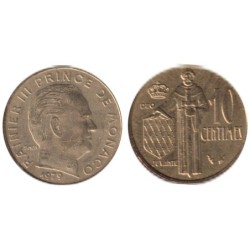 MONACO - Numiscover Coins of all Nations - KM142 - 10 centimes 1979