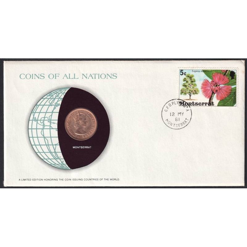 CARAÏBES EST - Numiscover Coins of all Nations - KM2 - 1 cent 1965
