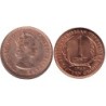 CARAÏBES EST - Numiscover Coins of all Nations - KM2 - 1 cent 1965