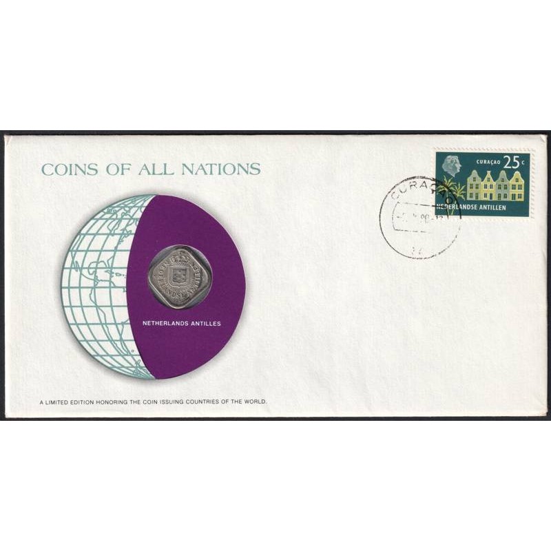 ANTILLES NEERLANDAISES - Numiscover Coins of all Nations - KM13 - 5 cents 1982
