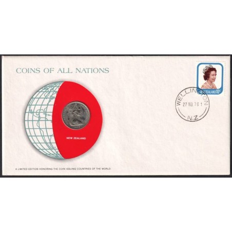 NOUVELLE ZELANDE - Numiscover Coins of all Nations - KM41.1 - 10 cents 1978