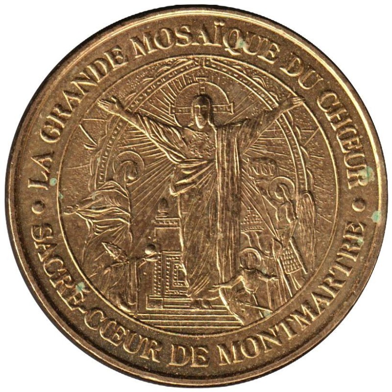 75-0283 - Sacré-Coeur  Grande mosaïque du chur - 2007