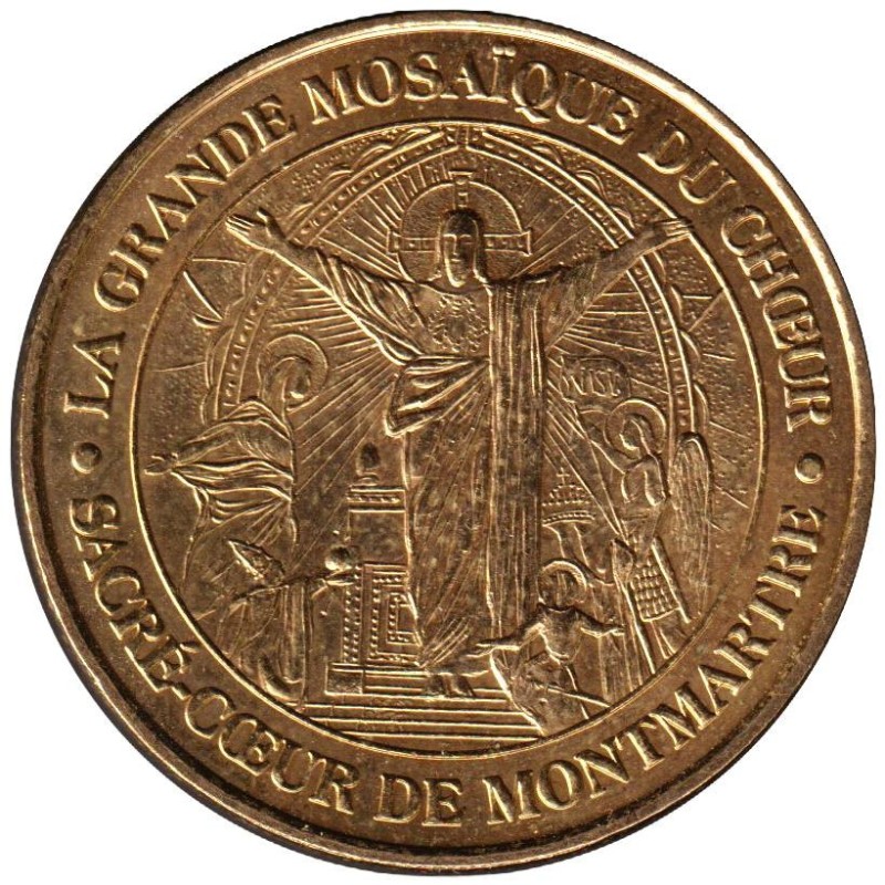 75-0283 - Sacré-Coeur  Grande mosaïque du chur - 2007