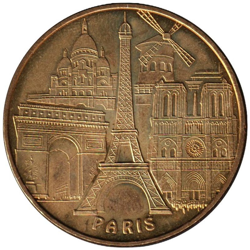 75-0519 - Paris - Les 5 monuments - 2010