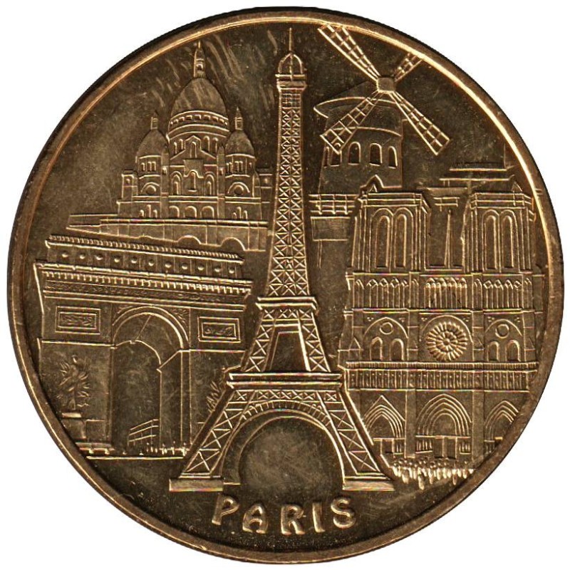 75-0519 - Paris - Les 5 monuments - 2010