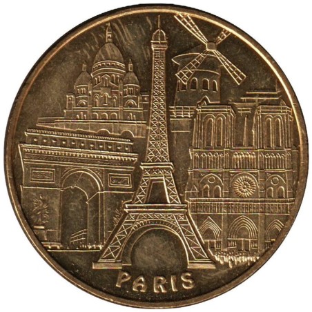 75-0519 - Paris - Les 5 monuments - 2010