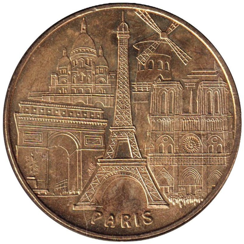 75-0519 - Paris - Les 5 monuments - 2010