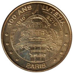 75-0975 - Paris - 100 ans Lutetia - 1910-2010 - 2010