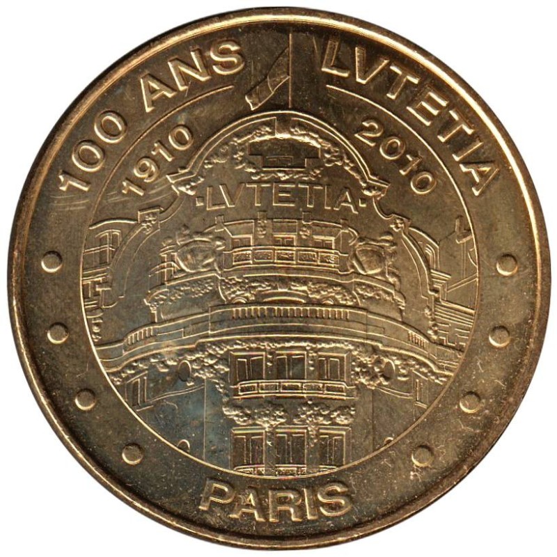 75-0975 - Paris - 100 ans Lutetia - 1910-2010 - 2010