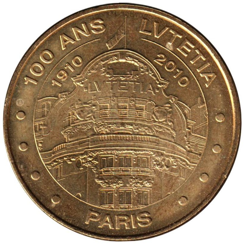 75-0975 - Paris - 100 ans Lutetia - 1910-2010 - 2010