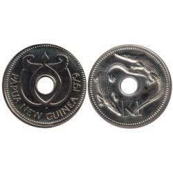 PAPOUASIE NOUVELLE GUINEE - Numiscover Coins of all Nations - KM6 - 1 kina 1979