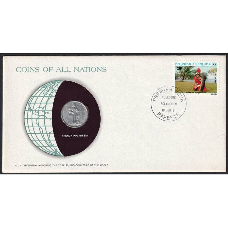POLYNESIE FRANCAISE - Numiscover Coins of all Nations - KM11 - 1 franc 1979