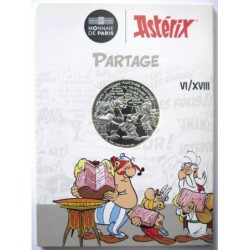 FRANCE - Blister - 10 euros - Astérix n° VI - Partage - 2022