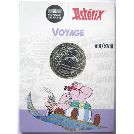FRANCE - Blister - 10 euros - Astérix n° VIII - Voyage - 2022