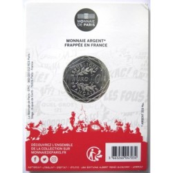 FRANCE - Blister - 10 euros - Astérix n° IX - Invincibilité - partiellement colorisée -  2022