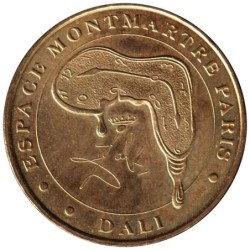 75-0281 - Montmartre - Dali - profil du temps - 2007