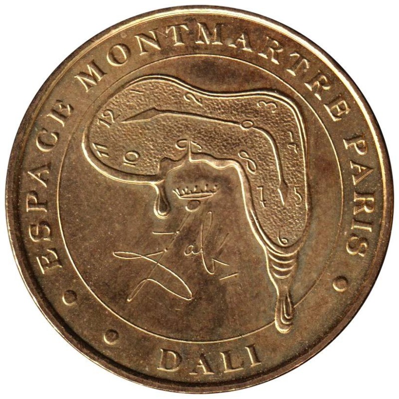 75-0281 - Montmartre - Dali - profil du temps - 2007