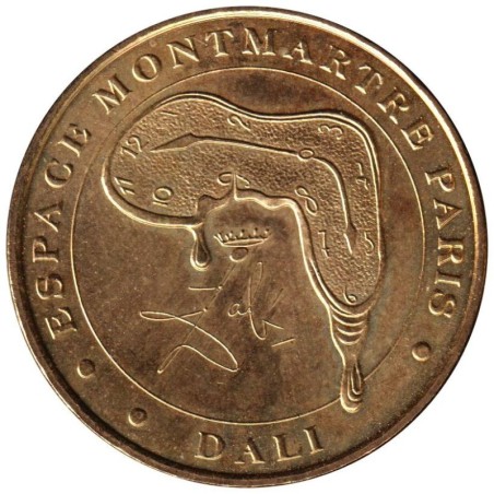 75-0281 - Montmartre - Dali - profil du temps - 2007