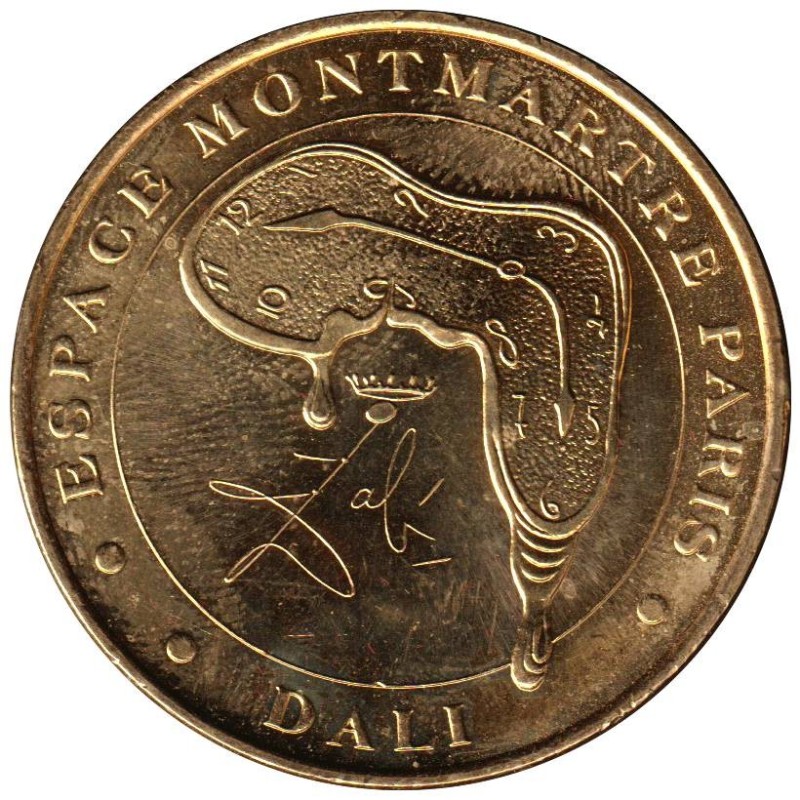 75-0281 - Montmartre - Dali - profil du temps - 2009