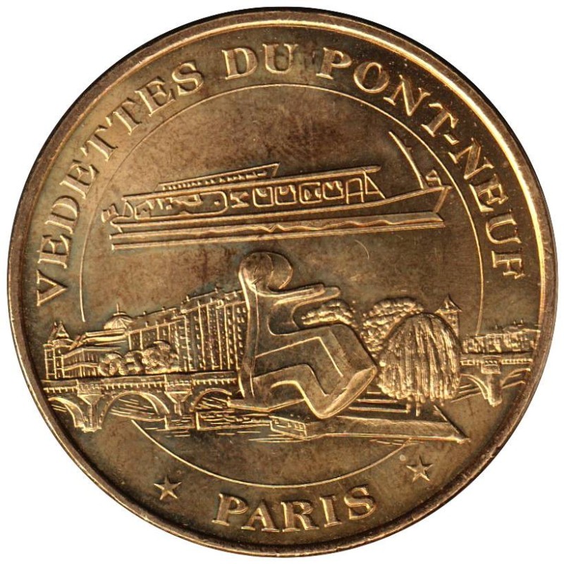 75-1032 - Paris - Vedettes du Pont-Neuf - La proue - 2010