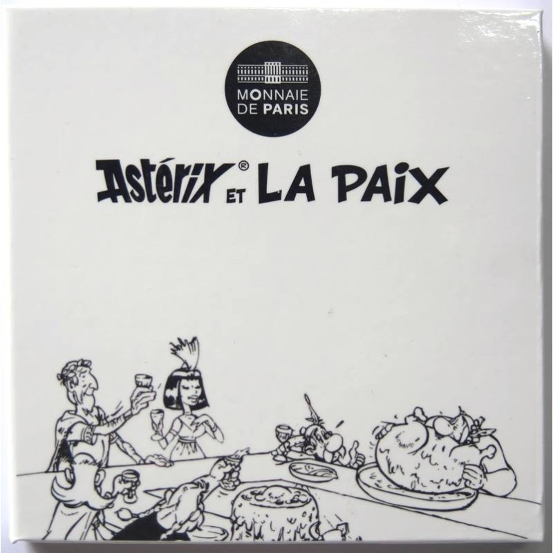 FRANCE - Blister - 50 euros - Astérix et la Paix I - Banquet - Le fils d'Astérix - 2015