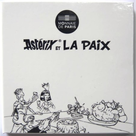 FRANCE - Blister - 50 euros - Astérix et la Paix I - Banquet - Le fils d'Astérix - 2015