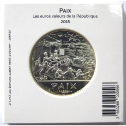 FRANCE - Blister - 50 euros - Astérix et la Paix I - Banquet - Le fils d'Astérix - 2015