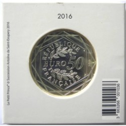 FRANCE - Blister - 50 euros - Le Petit Prince et le mouton - 2016