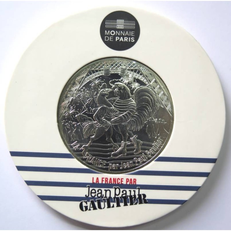 FRANCE - Blister - 50 euros - La France par Jean-Paul Gaultier I - 14 juillet - 2017