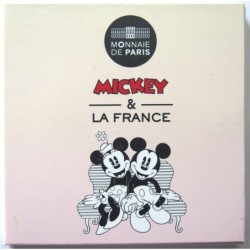 FRANCE - Blister - 50 euros - Mickey Mouse - Mickey et la France - Montmartre - 2018