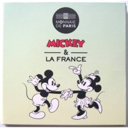 FRANCE - Blister - 50 euros - Mickey Mouse - Mickey et la France - Champs-Elysées - 2018