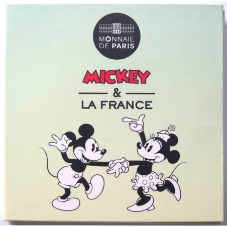 FRANCE - Blister - 50 euros - Mickey Mouse - Mickey et la France - Champs-Elysées - 2018