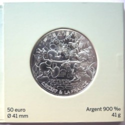 FRANCE - Blister - 50 euros - Mickey Mouse - Mickey et la France - Champs-Elysées - 2018